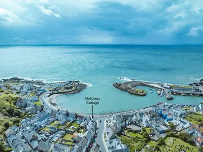 an aerial view of the city of chalky chesapeake at 3 Bed in Portpatrick 77308 in Portpatrick