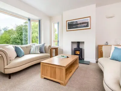 a living room with a couch and a coffee table at 4 Bed in Keswick SZ267 in Keswick