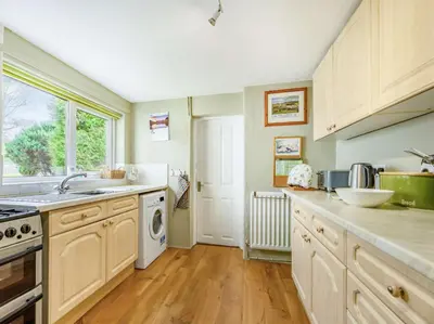 a kitchen with a sink and a dishwasher at 3 Bed in Keswick SZ395 in Keswick