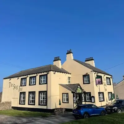 Room with Newly Renovated Private Bathroom above Village Pub Stag Inn Crosby Maryport