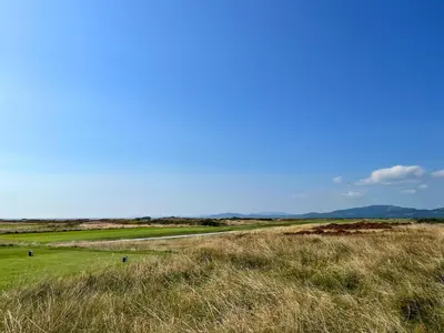 a view of a golf course from a grassy field at Norwood in Thornhill