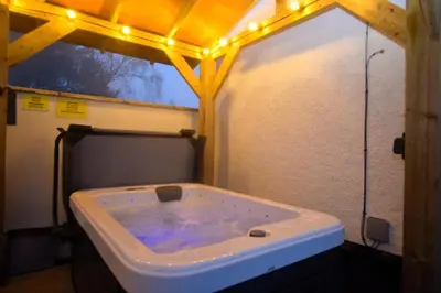 a large tub in a room with lights on it at 1 Bed in Cockermouth oc-s31514 in Embleton