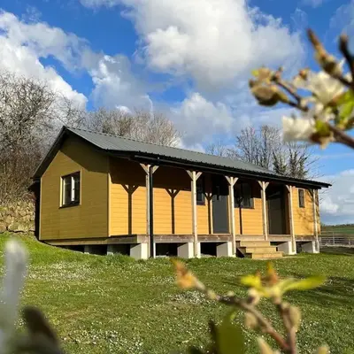 Newly built luxury cabin