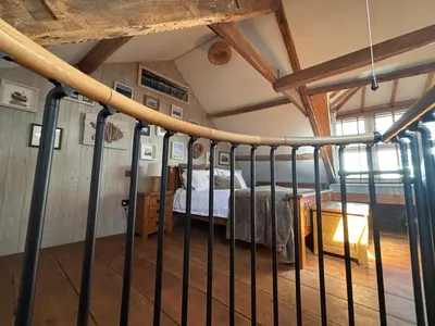 a bedroom with a bed in a room at Number 26 in Portpatrick