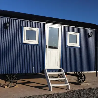 Burnside of Ae Glamping Shepherd's Hut