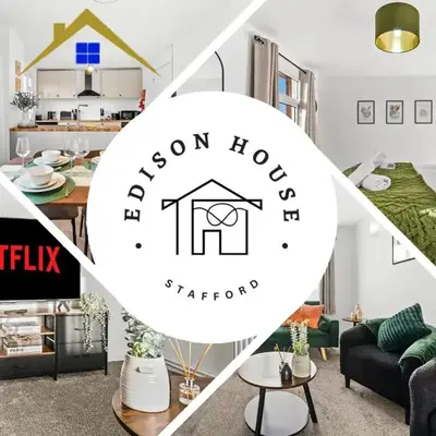 Edison House - Comfy Stay in Stafford