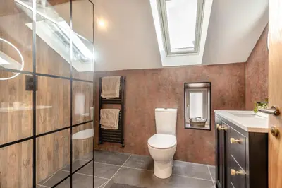 a bathroom with a toilet and a sink at 3 Bed in Wigton oc-f33746 in Westward