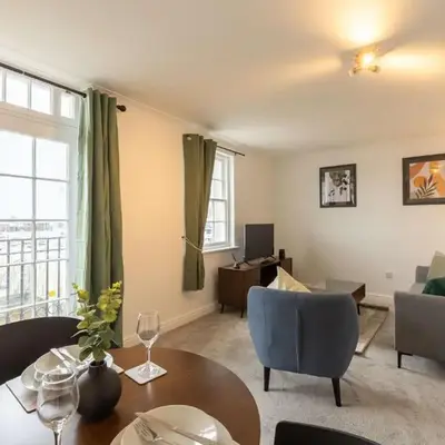 1 Bed Whitehaven Harbour-side Flat with Sea Views