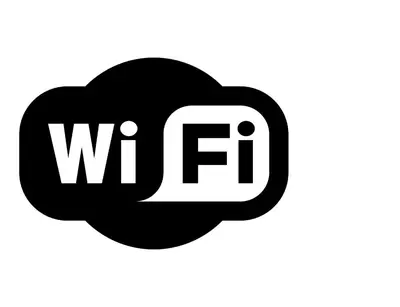 a black cloud with the word wfi icon at Blueberry Two Bedroom Suite for 1, 2 or 3 people in Douglas