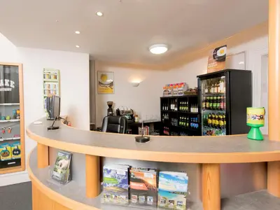 a cashier counter in a store at YHA Buttermere in Buttermere