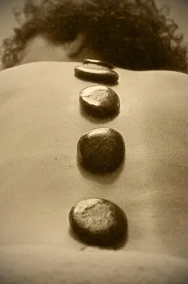 three rocks sitting on top of a cake at The Old Rectory in Annan