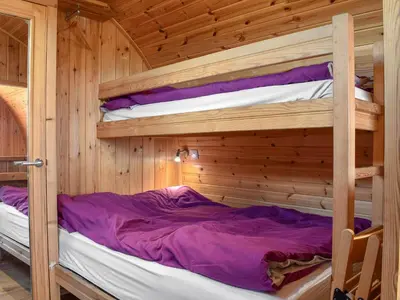 a bedroom with two bunk beds in a cabin at Selker View-Uk1397 in Corney