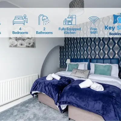 NEW Four Bedroom House By Keysleeps Short Lets Workington Contractor Leisure Beach Location Lake District
