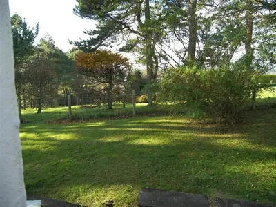 a park with trees and a field of grass at Mallaig in Rockcliffe